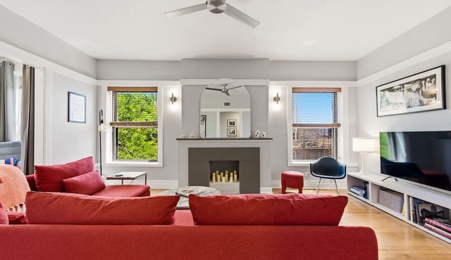 Stunning, Spacious, & Sun-soaked 2BR Uptown Condo by AllSet Turnover